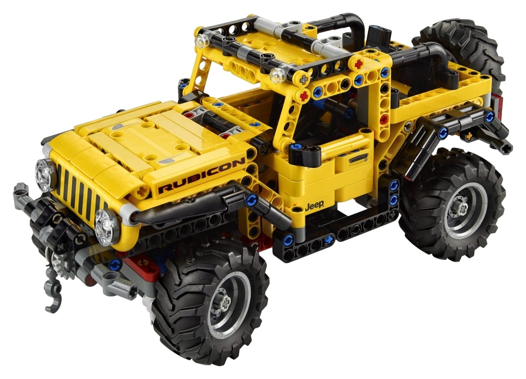 LEGO Jeep Wrangler, annunciato ufficialmente il set LEGO Technic 42122