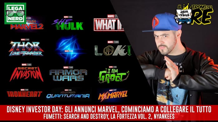 Il Trono del Re: gli annunci Marvel del Disney Investor Day