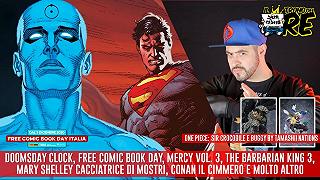 Il Trono del Re: Doomsday Clock, Mercy Vol. 3, The Barbarian King, Crocodile e Buggy (One Piece)