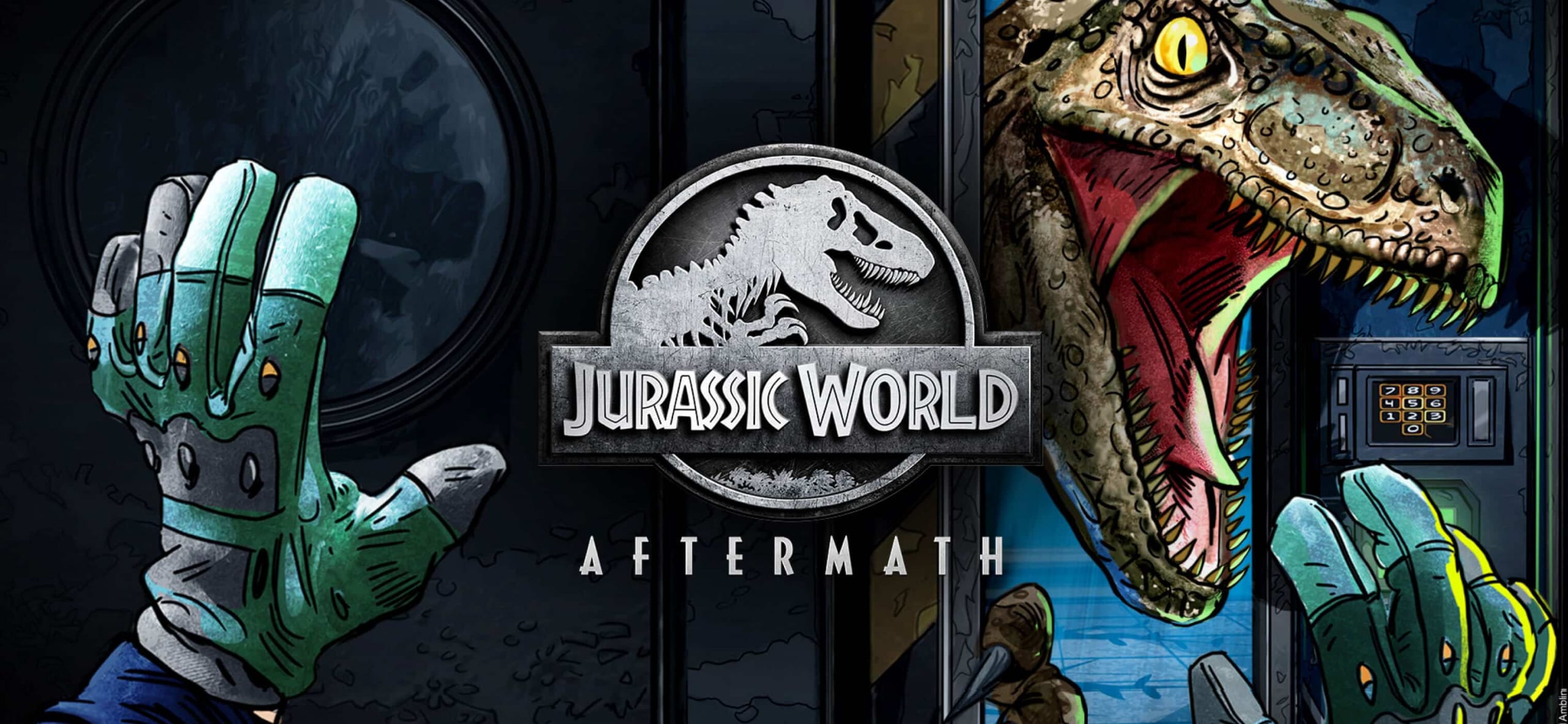 Jurassic World Aftermath, il trailer in VR vi dona l'ebrezza del nascondervi dai velociraptor