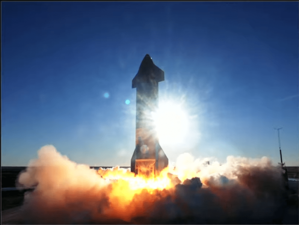 Starship High-Altitude Flight Test