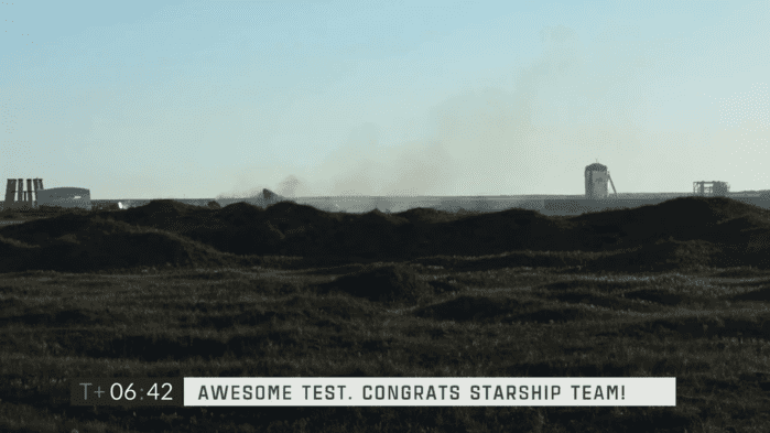 Starship High-Altitude Flight Test