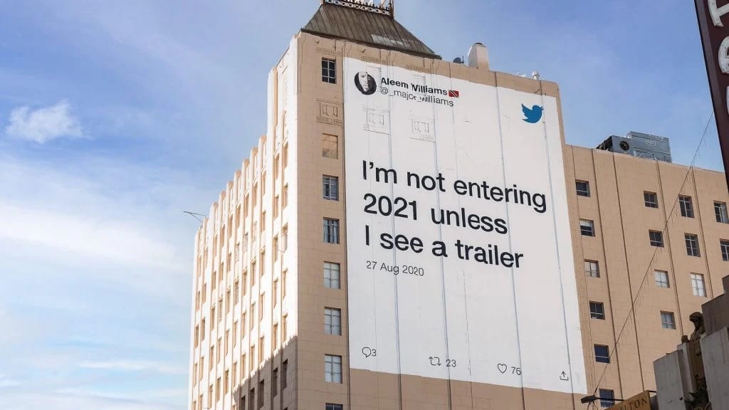 Twitter saluta il 2020 con “Tweeting through the pain”, la campagna con i migliori tweet