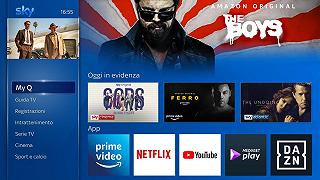 L’app di Amazon Prime Video arriva su Sky Q e Now TV