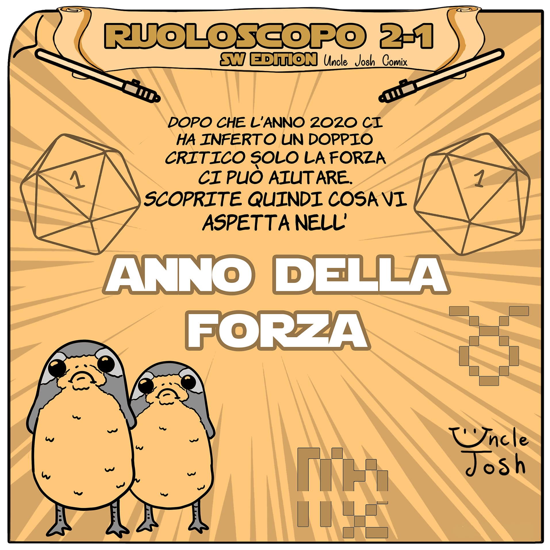 Ruoloscopo 2021 Star Wars Edition