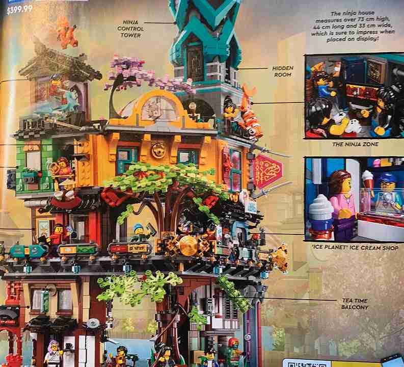 LEGO Ninjago City Gardens