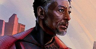 Giancarlo Esposito è un anziano Miles Morales in una fan art