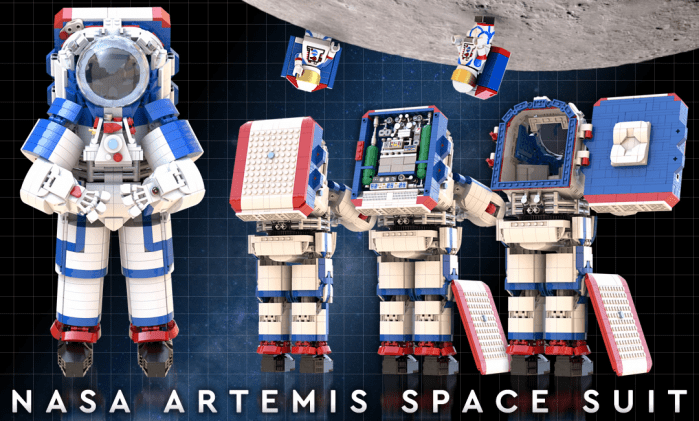 LEGO Artemis Spacesuit