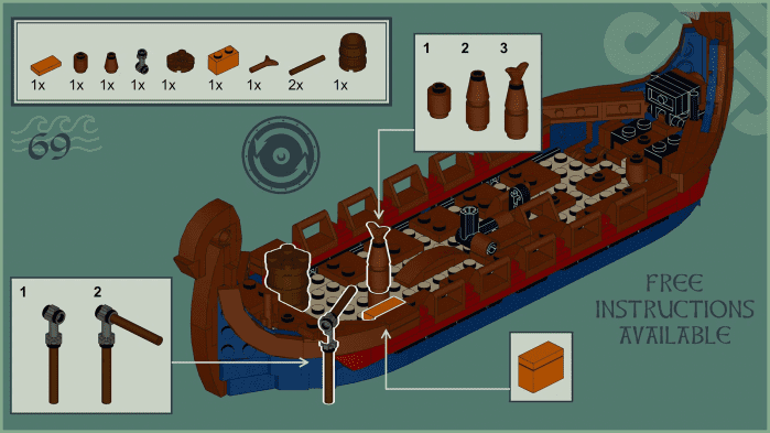 LEGO nave vichinga