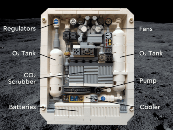 LEGO Artemis Spacesuit