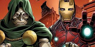 King in Black: le prime tavole dello speciale su Iron Man e Doctor Doom