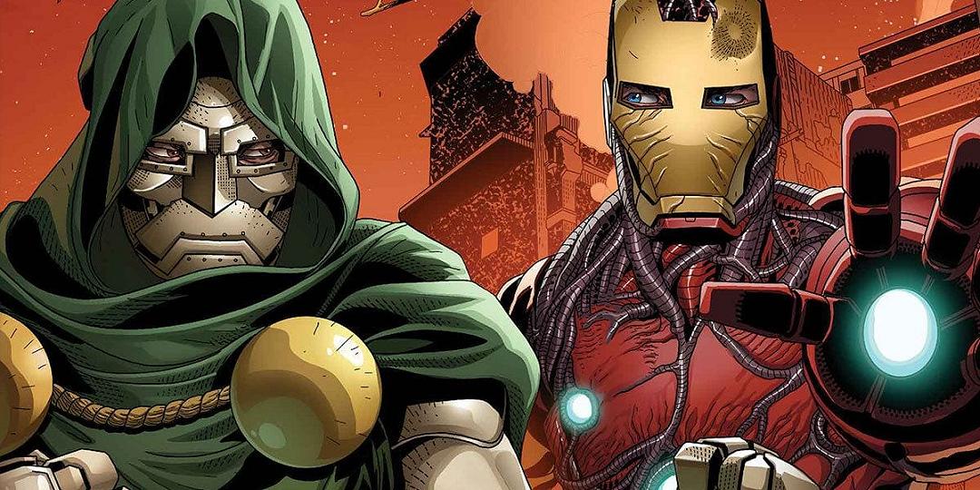 King in Black: le prime tavole dello speciale su Iron Man e Doctor Doom