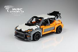 LEGO Citroen C3 WRC, la versione larga 14 stud di Martin Vala