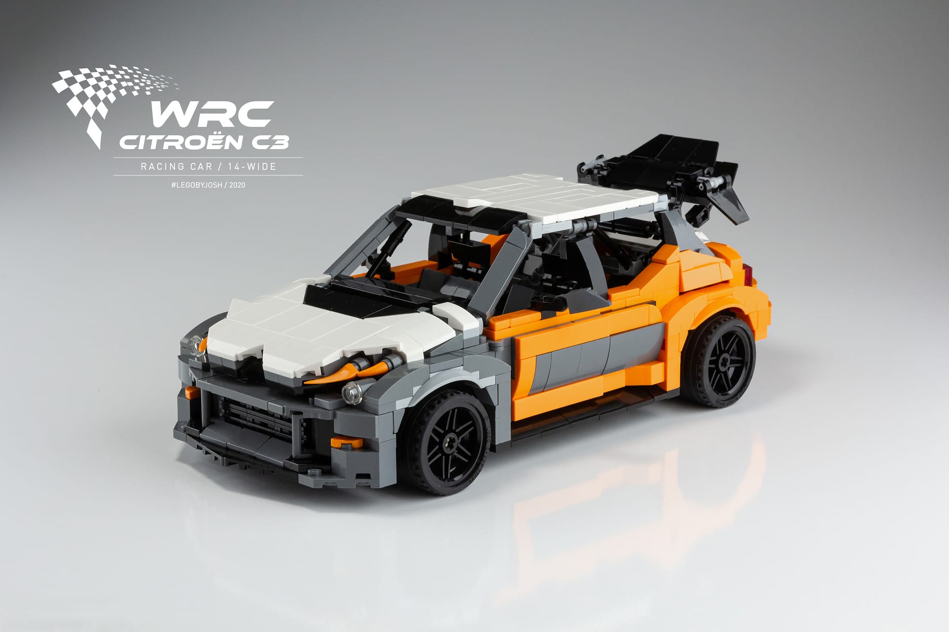 LEGO Citroen C3 WRC, la versione larga 14 stud di Martin Vala
