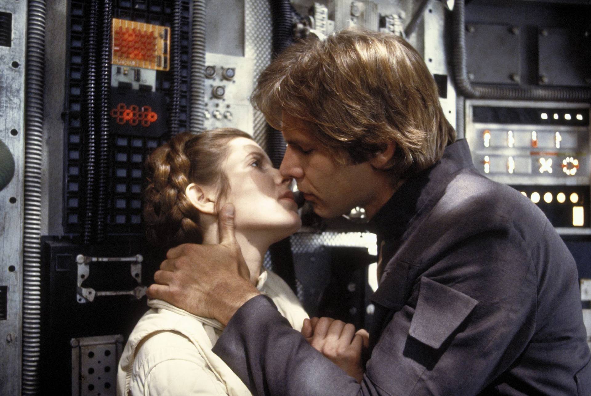 Star Wars: il bacio di Han Solo e Leila colpisce ancora