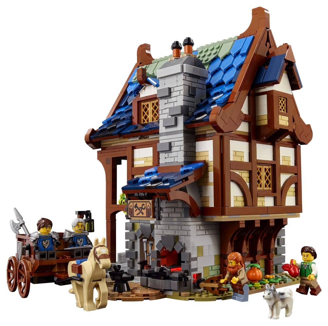 LEGO Ideas Medieval Blacksmith, annunciato ufficialmente il set 21325 del fabbro medievale 