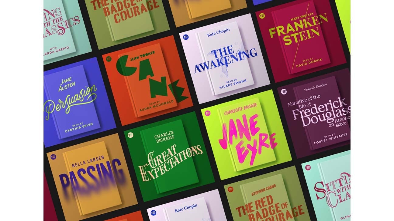 Spotify ora vuole investire sugli audiolibri: si parte con i grandi classici