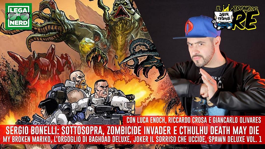 Il Trono del Re: L. Enoch, R. Crosa e G. Olivares raccontano Zombicide, Death May Die e Sottosopra