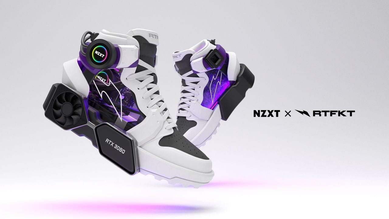Artifact Studios crea le prime sneaker-PC con una GeForce RTX 3080