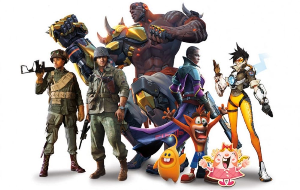 activision blizzard characters