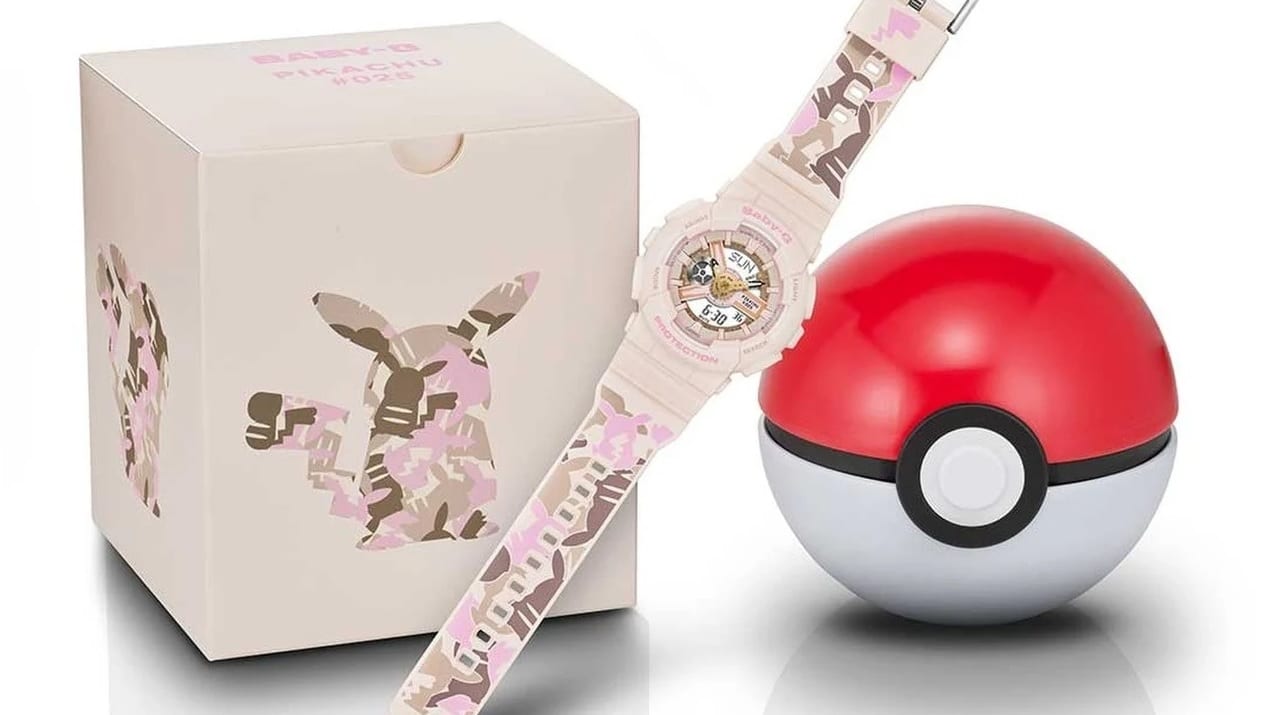 Pokémon e Casio, un amore rinnovato nel nuovo orologio Baby-G