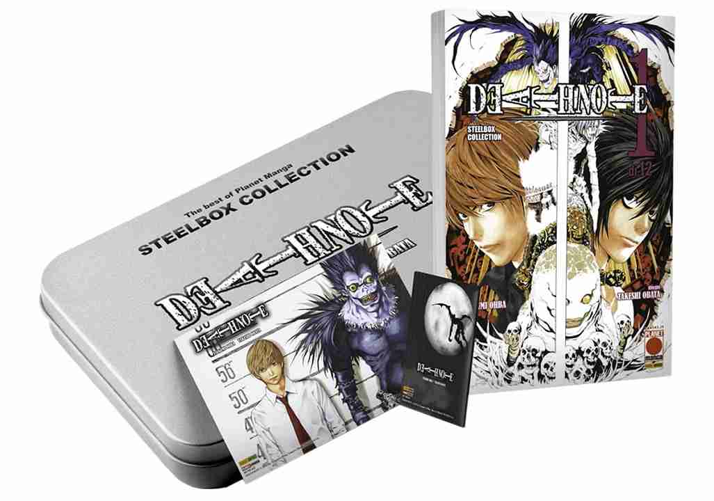 Death Note: in arrivo l'edizione steelbox edita da Planet Manga