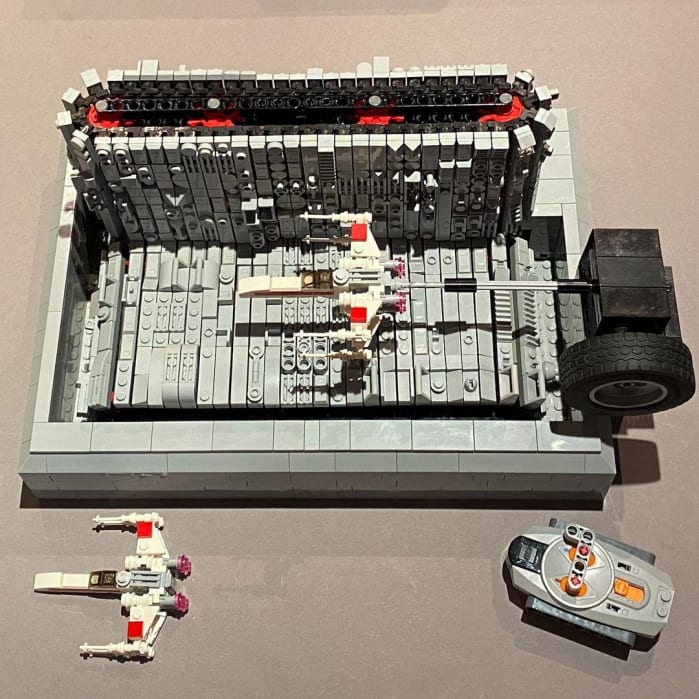 LEGO Death Star Trench Flight