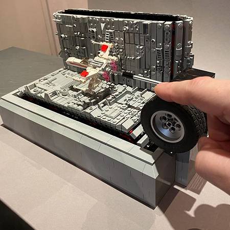 LEGO Death Star Trench Flight