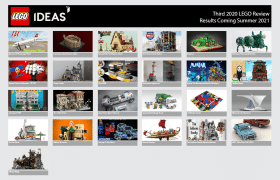 LEGO Ideas, chiusa la Third Review 2020 con 25 progetti