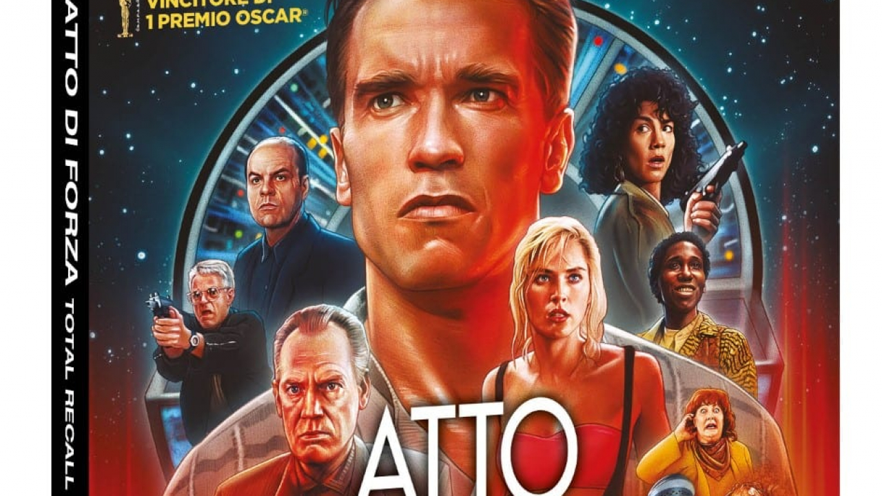 Atto di Forza: il film cult con Arnold Schwarzenegger in 4K edizione limitata