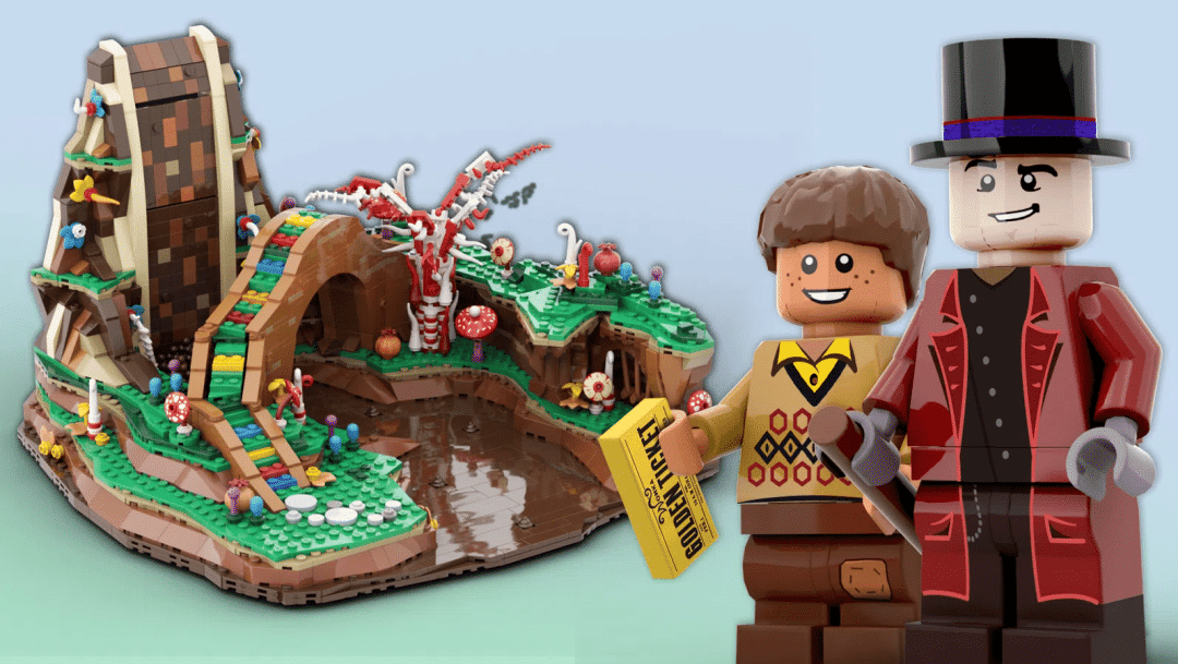 Willy Wonka e la fabbrica di cioccolato, il progetto di Jody e Roberto è su LEGO Ideas