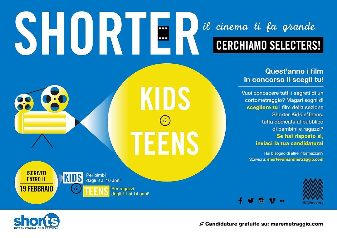 ShorTS International Film Festival: la sezione per bambini e ragazzi