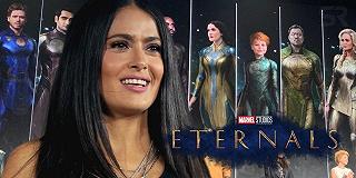 Salma Hayek ha visto lo script di Eternals dopo aver firmato il contratto