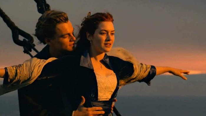 15 scene d'amore film più belle, titanic