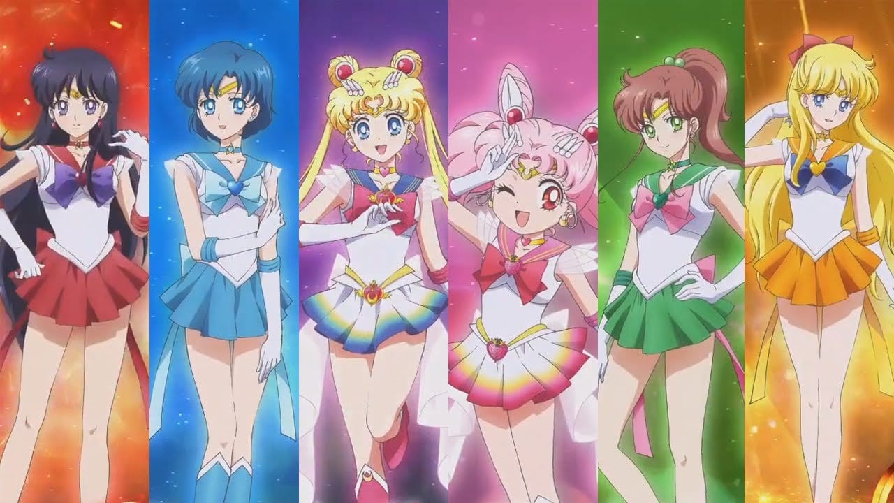 Sailor Moon Eternal: la trasformazione delle guerriere in una nuova clip