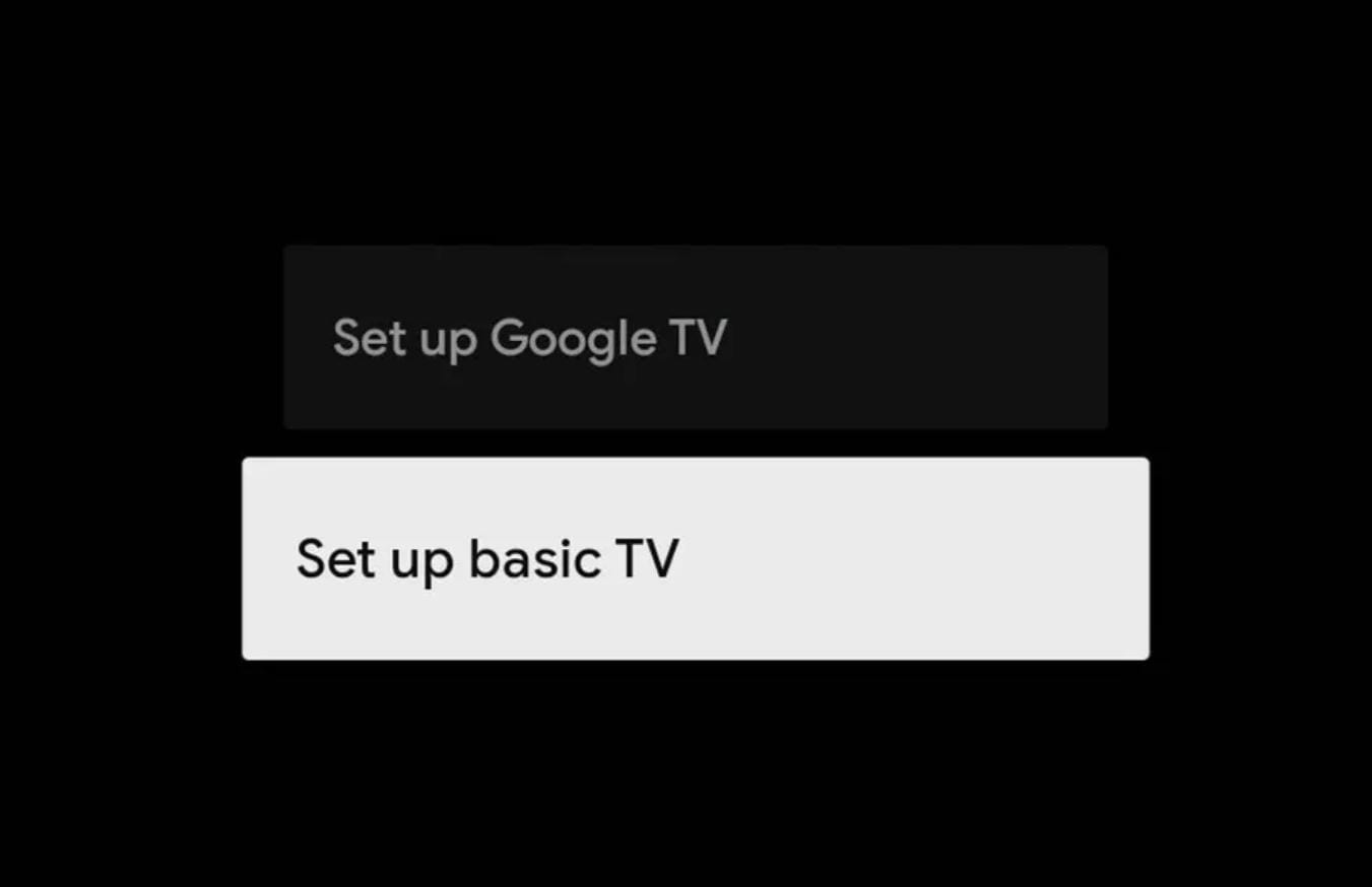 Google TV avrà una modalità 'Basic TV' per disattivare tutte le funzioni Smart