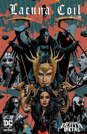 Batman: Death Metal: le variant cover dedicate alle band metal