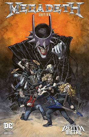 Batman: Death Metal: le variant cover dedicate alle band metal