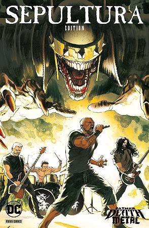 Batman: Death Metal: le variant cover dedicate alle band metal