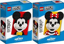 LEGO Sketches Disney, inseriti i due nuovi set sul LEGO Shop