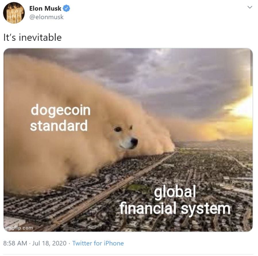 Elon Musk non abbandona i Dogecoin: “al lavoro per rendere le transazioni più efficienti”