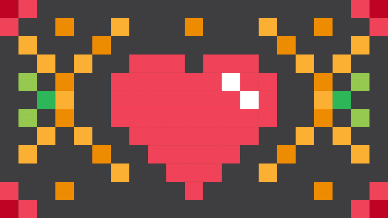 cuore pixel