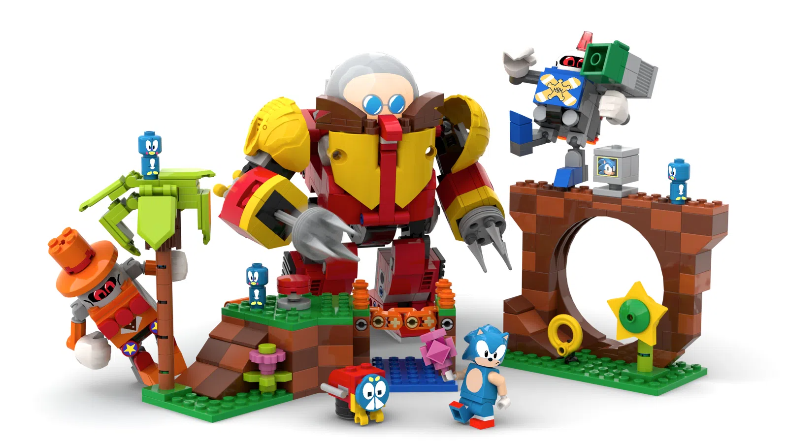 LEGO Ideas Sonic Mania Green Hill Zone: il progetto LEGO Ideas per l'anniversario