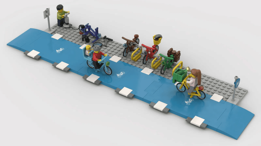 LEGO Bikes Lane: la crociata per portare le piste ciclabili nella città dei mattoncini