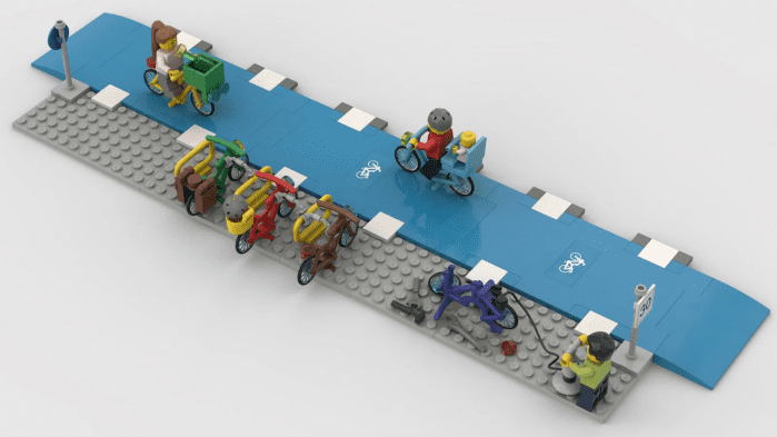 lego bikes lane