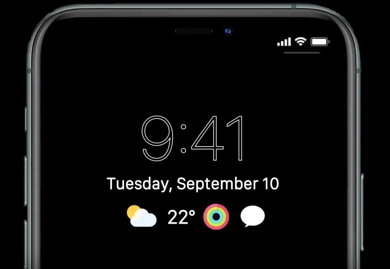 Il nuovo iPhone avrà lo schermo sempre acceso (rumor)