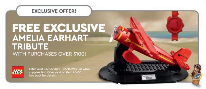 LEGO Amelia Earhart