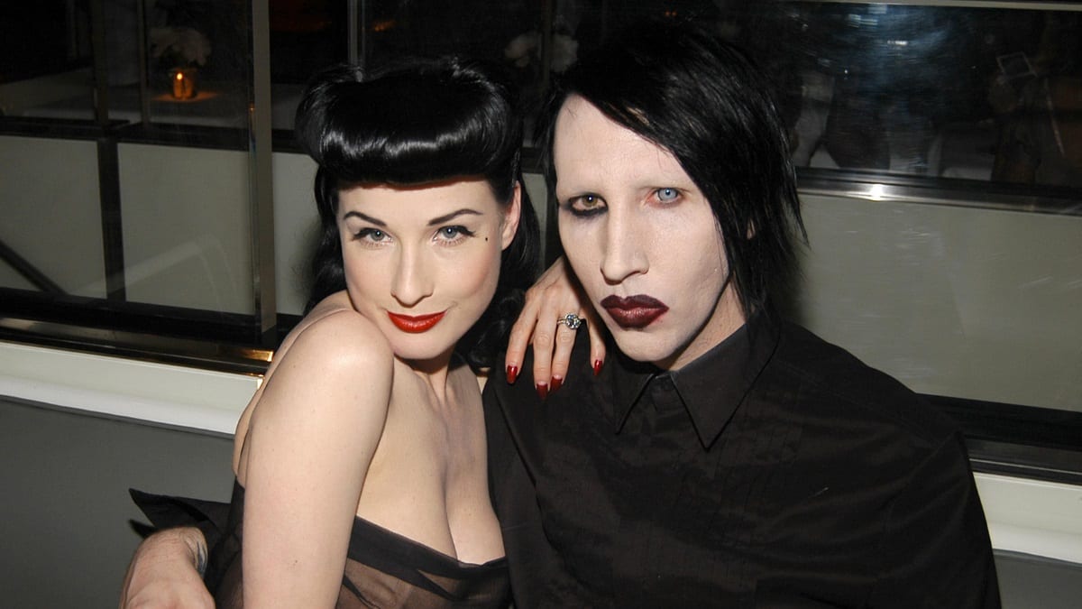 Marilyn Manson: l'ex moglie Dita Von Teese commenta le accuse