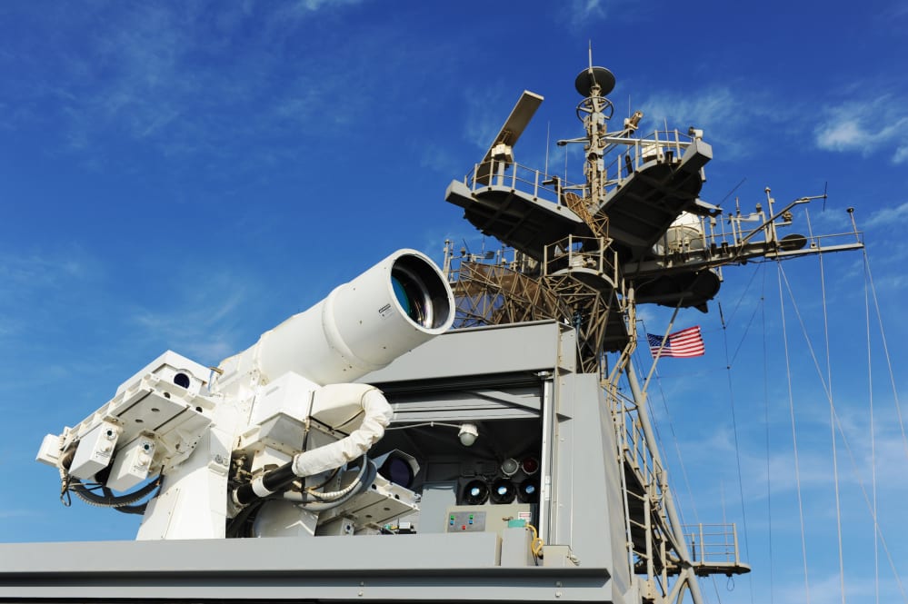La marina statunitense ha costruito l'arma laser più potente al mondo