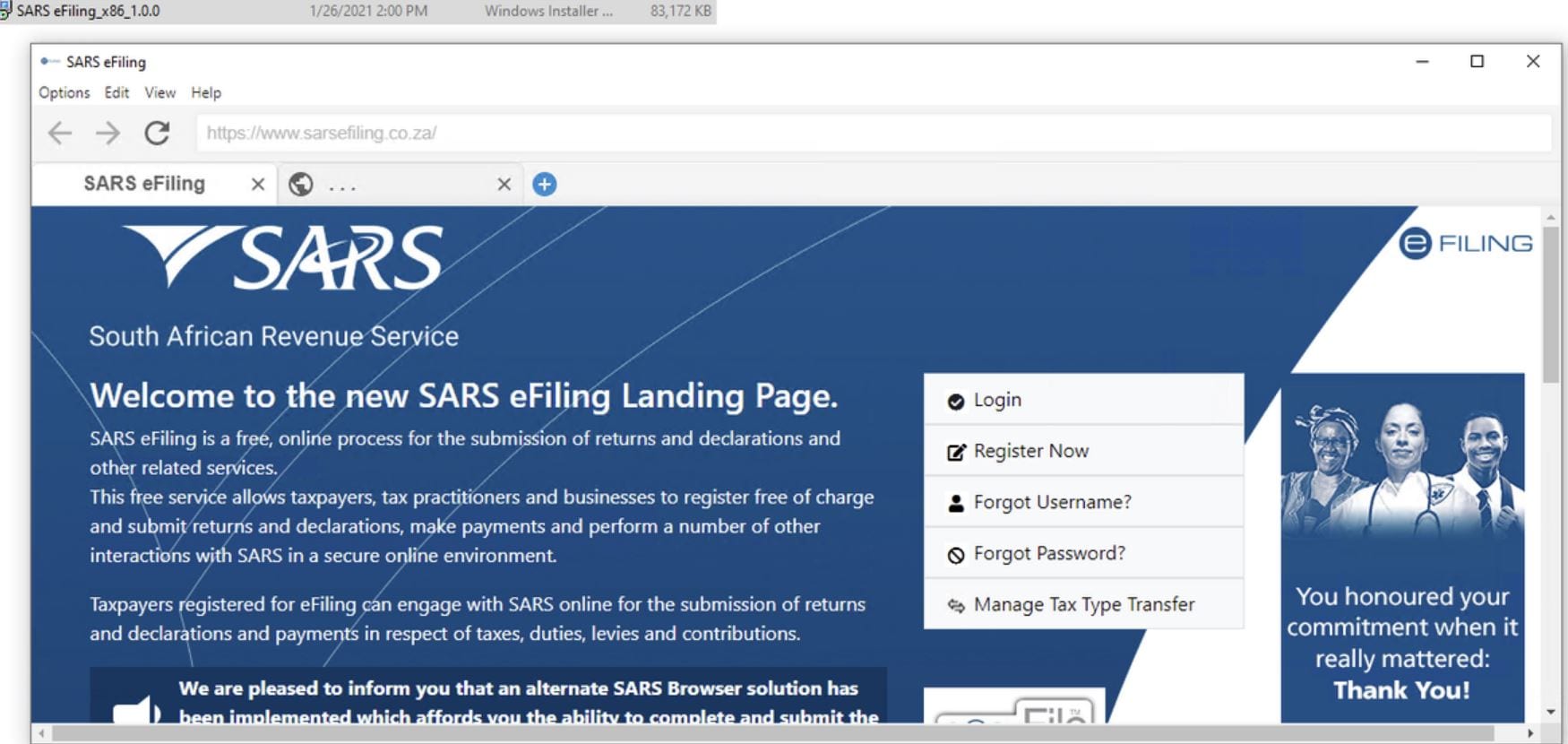 Adobe Flash: pur di non rifare il sito, l’agenzia delle entrate sudafricana ha creato un browser da zero